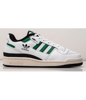 Кроссовки Adidas Forum Low White Green Black