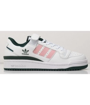 Кроссовки Adidas Forum Low White Green Pink