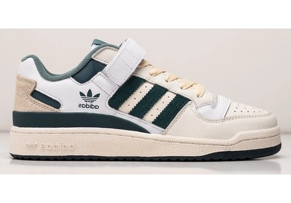 Кроссовки Adidas Forum Low White Sail Green