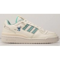 Кроссовки Adidas x Disney x Forum Low Stitch Sail Green