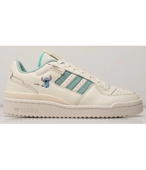 Кроссовки Adidas x Disney x Forum Low Stitch Sail Green