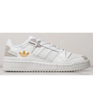 Кроссовки Adidas Forum Exhibit Low White Grey Gold