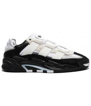 Кроссовки Adidas Niteball Black White Gray