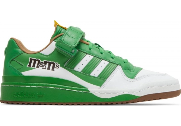 Кроссовки Adidas M&M's x Forum 84 Low Green