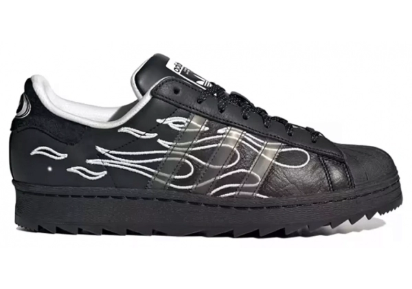 Кроссовки Adidas Superstar Ripple No Sleep Rave Club Black