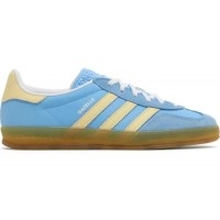 Кроссовки Adidas Gazelle Indoor Semi Blue Burst Almost Yellow