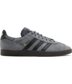 Кроссовки Adidas Originals Gazelle серые с черным