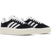 Кроссовки Adidas Gazelle Bold Core Black White
