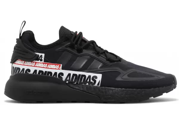 Adidas Zx 2k Boost Bold Logo Graphic Black