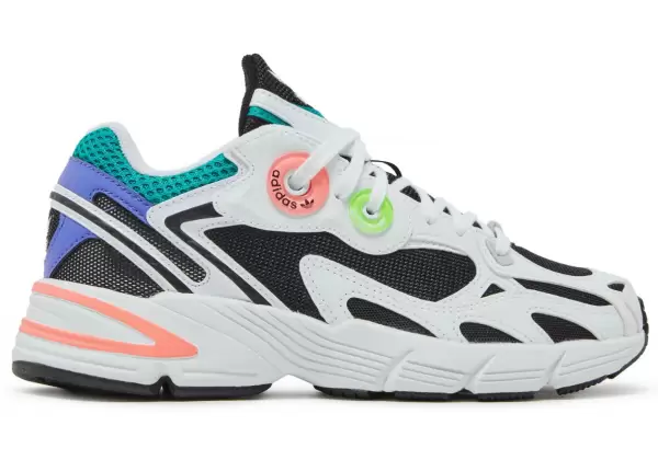 Кроссовки Adidas Astir White Black Acid Red