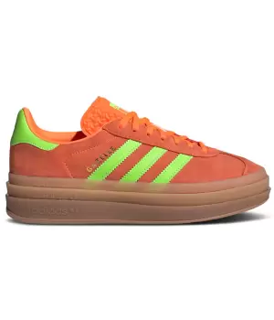 Кроссовки Adidas Gazelle Bold Solar Orange Green