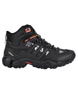 Кроссовки Adidas Terrex Winter черно-оранжевые