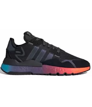Кроссовки Adidas Nite Jogger Core Black Violet