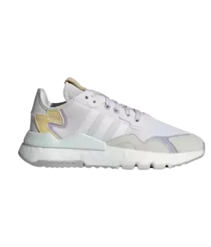 Кроссовки Adidas Nite Jogger белые с бежевым