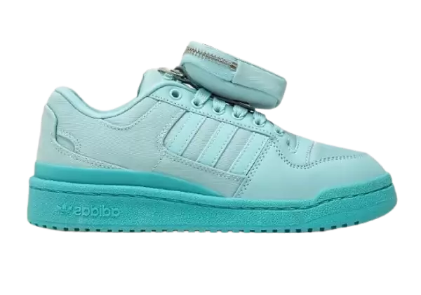 Кроссовки Prada x Adidas Forum Low Triple Mint