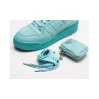 Кроссовки Prada x Adidas Forum Low Triple Mint