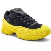 Кроссовки женские Adidas by Raf Simons Ozweego 3 (Желтые с черным)