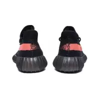 Кроссовки Adidas Yeezy Boost 350 Black черные с красным