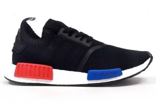 Кроссовки Adidas NMD черные с белым