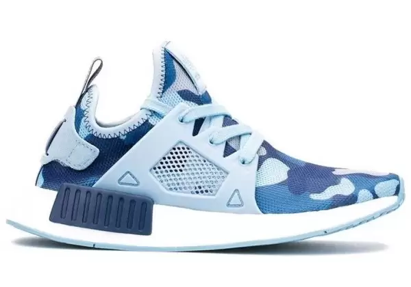 Кроссовки Adidas NMD XR1 синий камуфляж