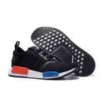 Кроссовки Adidas NMD черные с белым