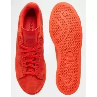 Кеды Adidas Stan Smith моно красные