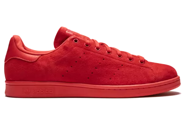 Кеды Adidas Stan Smith моно красные