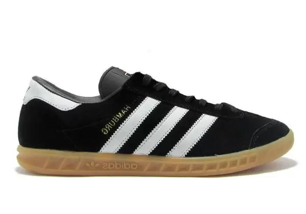 Кроссовки Adidas Hamburg черные 