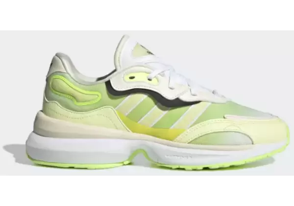 Кроссовки Adidas Zentic зеленые