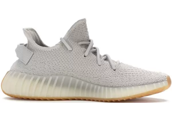Кроссовки мужские Adidas Yeezy Boost 350 V2 True Form Sesame серые