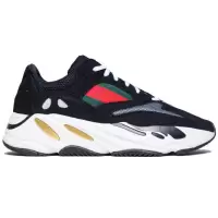 Кроссовки Adidas Yeezy Boost 700 черные с красным