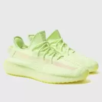 Кроссовки Adidas Yeezy Boost 350 Glow ярко-зеленые