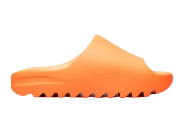 Adidas шлепанцы Yeezy Slide Enflame оранжевые