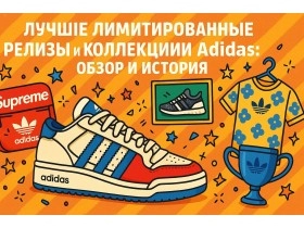 Лучшие лимитированные релизы и коллекции Adidas: обзор и история