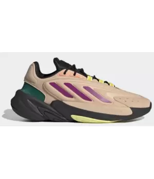 Кроссовки Adidas Ozelia бежевые с розовым