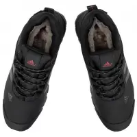 Кроссовки Adidas Terrex Climaproof черные Grey Short зимние