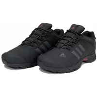 Кроссовки Adidas Terrex Climaproof черные Grey Short зимние