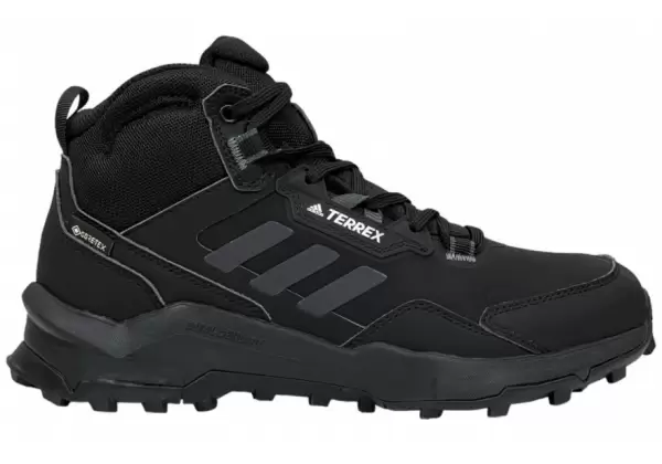 Кроссовки Adidas Terrex AX4 Mid Beta CRDY черные с мехом