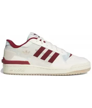 Кроссовки Adidas Forum Exhibit Low White Burgundy