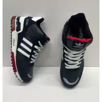 Кроссовки Adidas ZX 750 High Dark Blue с мехом