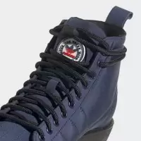 Зимние кроссовки Adidas Originals Superstar высокие синие