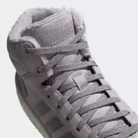 Зимние кроссовки Adidas Originals Hoops 2.0 высокие серые