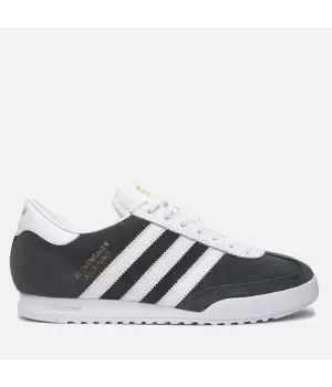 Кроссовки Adidas Originals Beckenbauer серые с белым