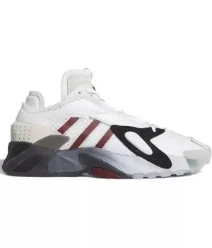 Кроссовки Adidas Streetball белые с черным