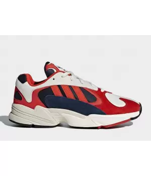 Кроссовки Adidas Originals Yung 1 красные с черным