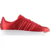 Кроссовки Adidas Superstar кожаные красные