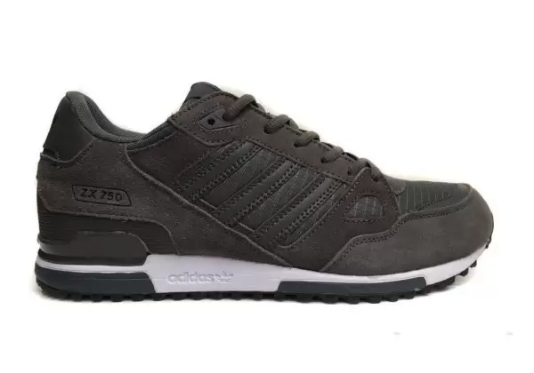 Кроссовки Adidas ZX 750 темно-серые