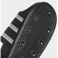 Adidas шлепанцы Adilette черные с белым