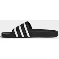 Adidas шлепанцы Adilette черные с белым