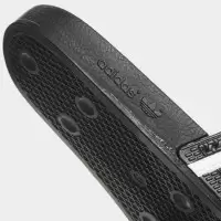 Adidas шлепанцы Adilette черные с белым